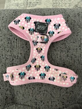 Sassy Woof Disney Minnie Dog Harness Size Small
